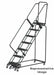 Lockstep Rolling Ladder Steel 70 in.H