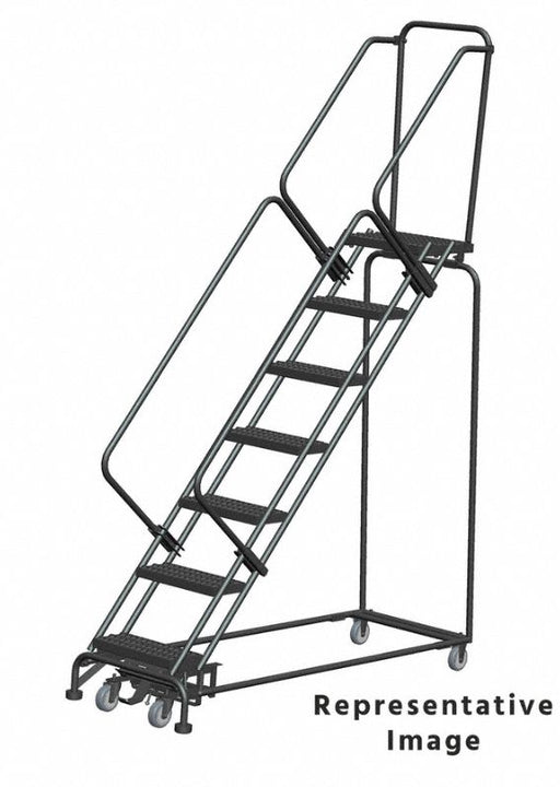 Lockstep Rolling Ladder Steel 70 in.H