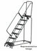 Lockstep Rolling Ladder Steel 70 in.H