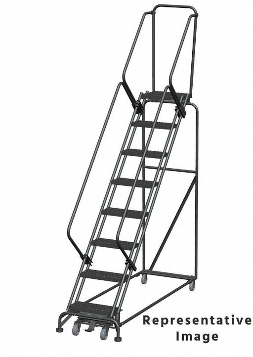 Lockstep Rolling Ladder Steel 80 in.H
