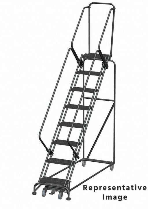 Lockstep Rolling Ladder Steel 80 in.H