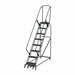 Lockstep Rolling Ladder Steel 80 in.H