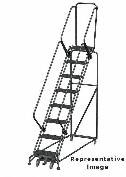 Lockstep Rolling Ladder Steel 80 in.H