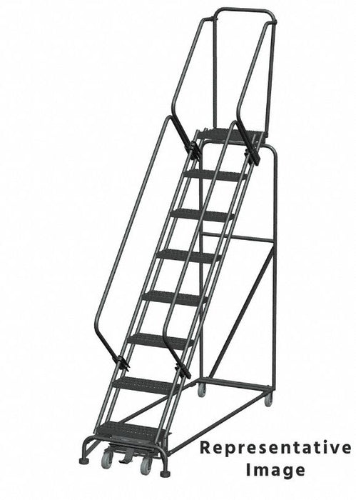 Slope Lockstep Roll Ladder Steel 80 in.H