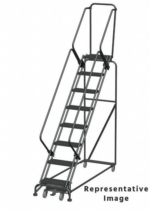 Slope Lockstep Roll Ladder Steel 80 in.H