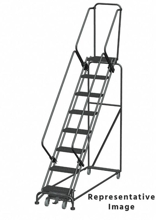 Slope Lockstep Roll Ladder Steel 80 in.H