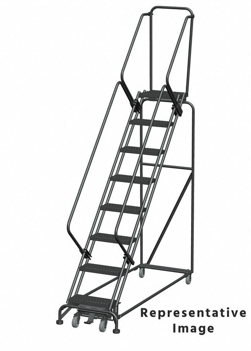 Slope Lockstep Roll Ladder Steel 80 in.H