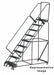 Slope Lockstep Roll Ladder Steel 90 in.H