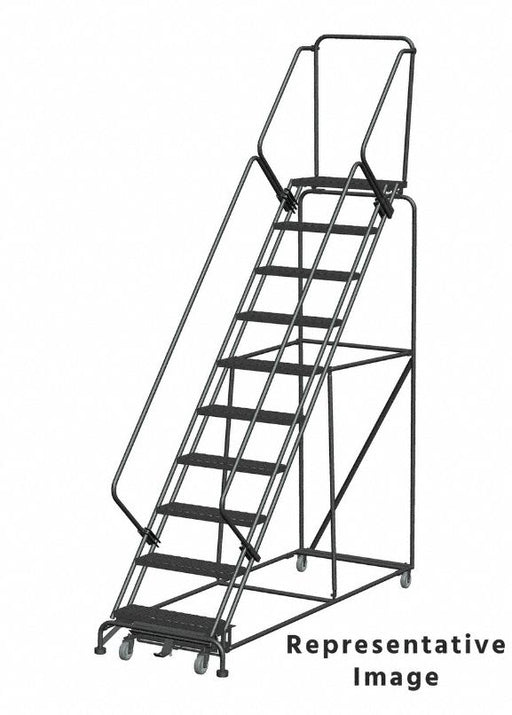 Slope Lockstep Roll Ladder Steel 100 in.