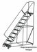 Slope Lockstep Roll Ladder Steel 100 in.