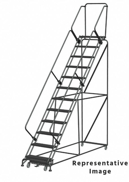 Slope Lockstep Roll Ladder Steel 120 in.