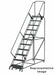 Slope Lockstep Roll Ladder Steel 120 in.