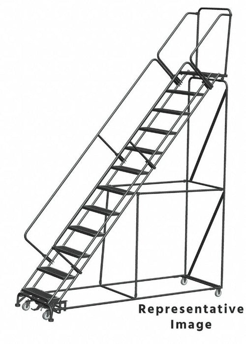 Slope Lockstep Roll Ladder Steel 120 in.