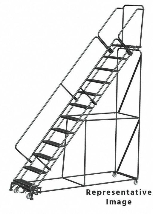 Slope Lockstep Roll Ladder Steel 120 in.