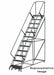 Slope Lockstep Roll Ladder Steel 120 in.