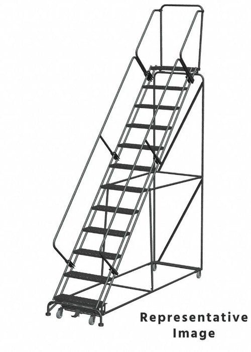 Slope Lockstep Roll Ladder Steel 120 in.