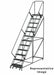 Slope Lockstep Roll Ladder Steel 120 in.