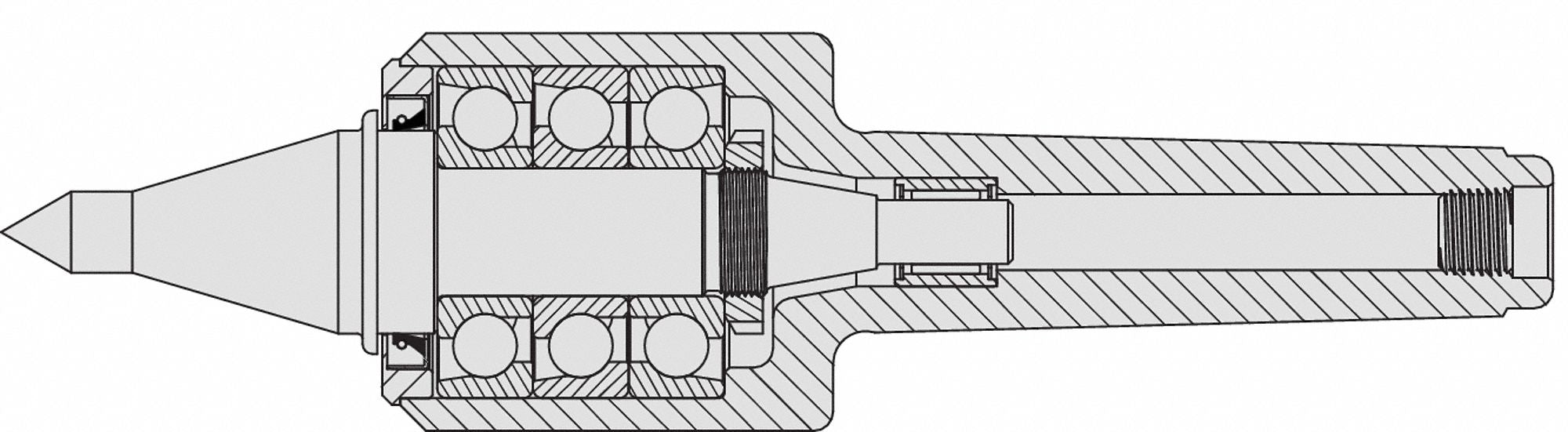 Live Center Taper CNC Point