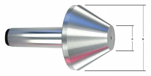 Live Center Taper Bull Head