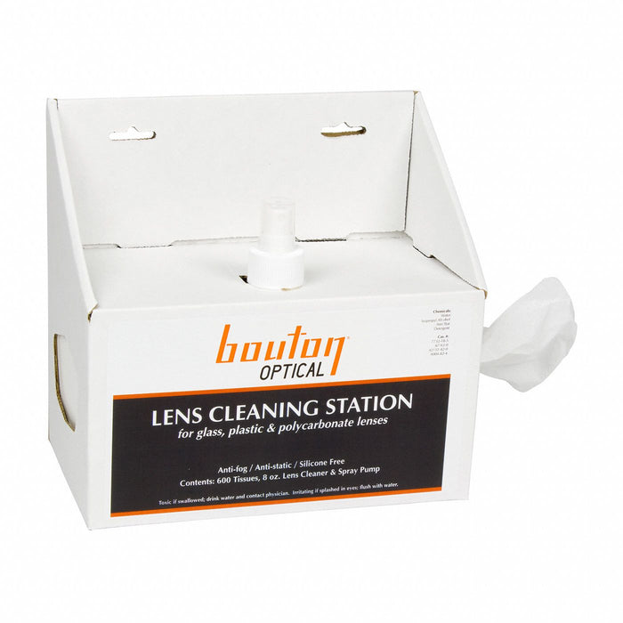 LensCleaningStation 4inH 600Tissues PK8