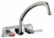 Low Arc Chrome Chicago Faucets W4W Brass