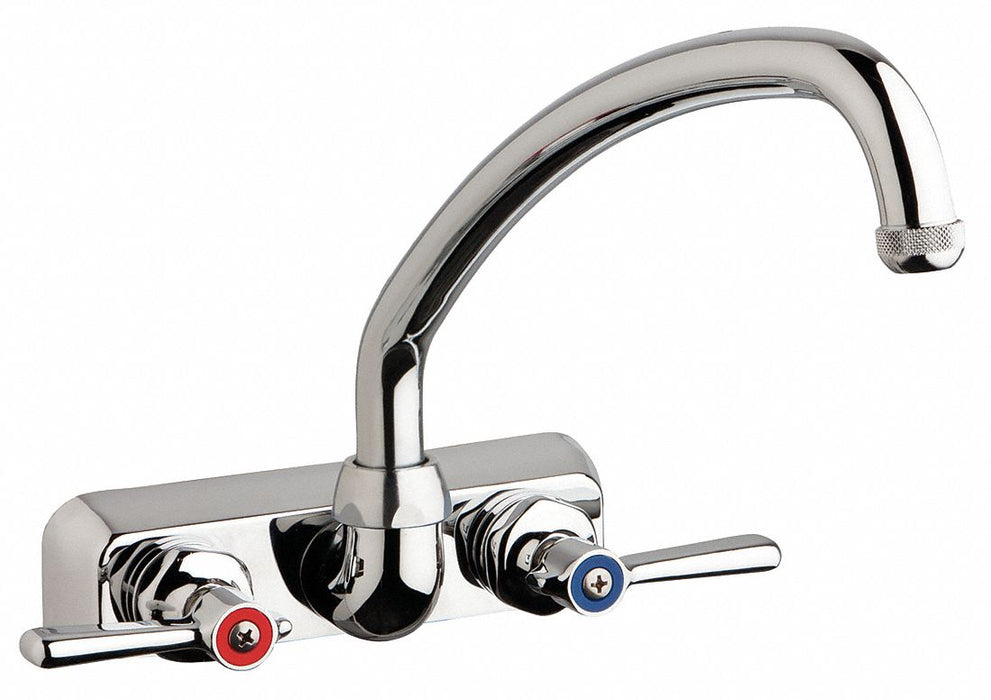 Low Arc Chrome Chicago Faucets W4W Brass