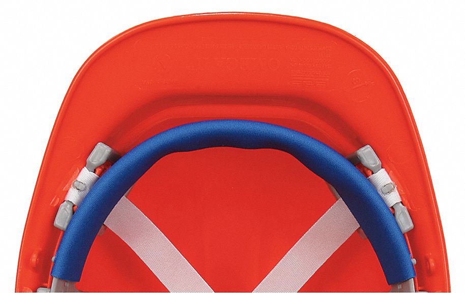 Sweatband Nylon/Polyester Foam Blue