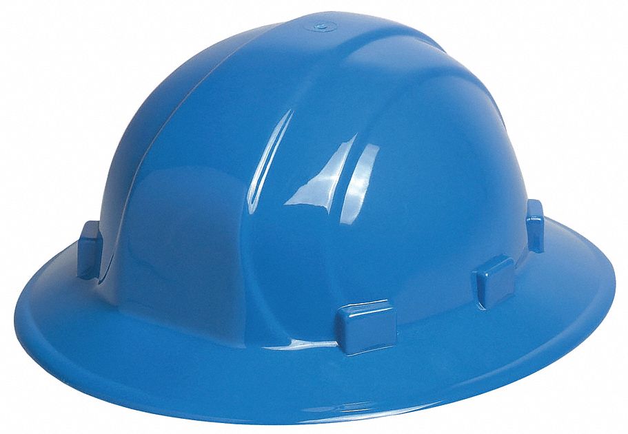 Hard Hat Type 1 Class E Ratchet Blue
