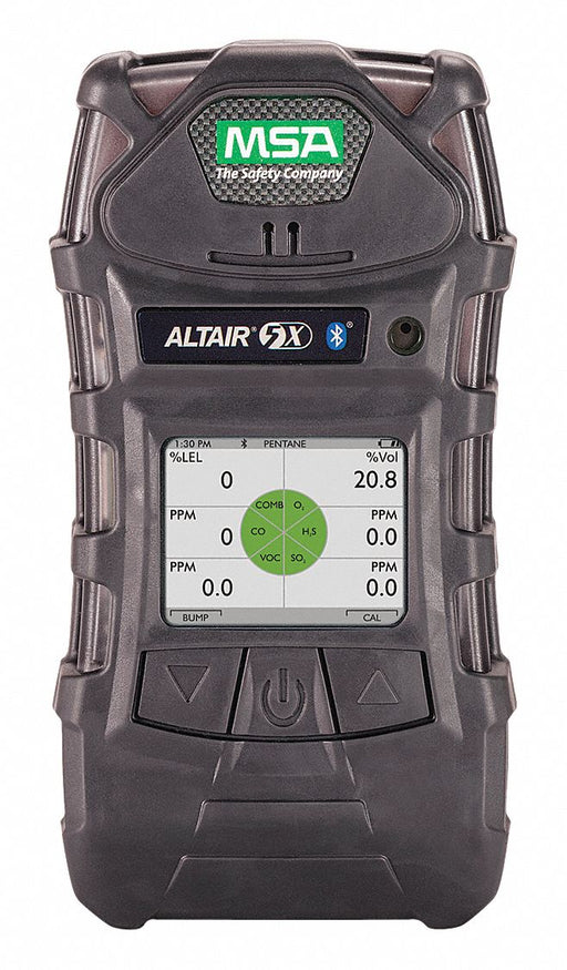 Multi-Gas Detector 5 Gas Lithium Ion