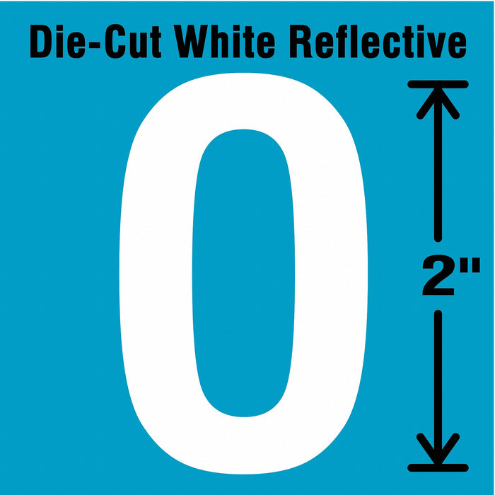 LetterLabel Vinyl 2inH 1-1/4inW PK5
