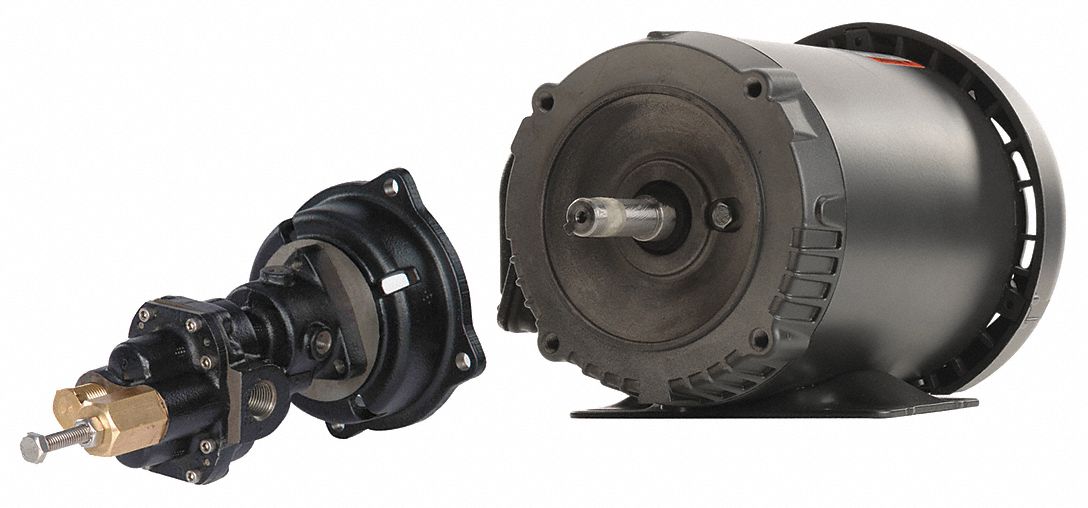 Rotary Pump 3Phase 125psi Cst Iron 1HP