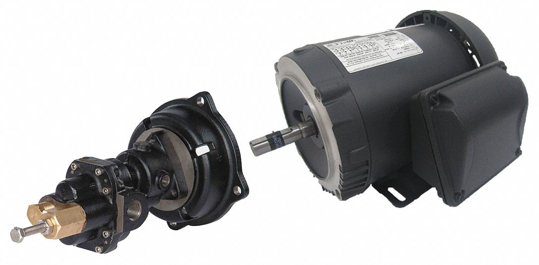 Rotary Pump 125psi Cst Irn 1-1/2HP