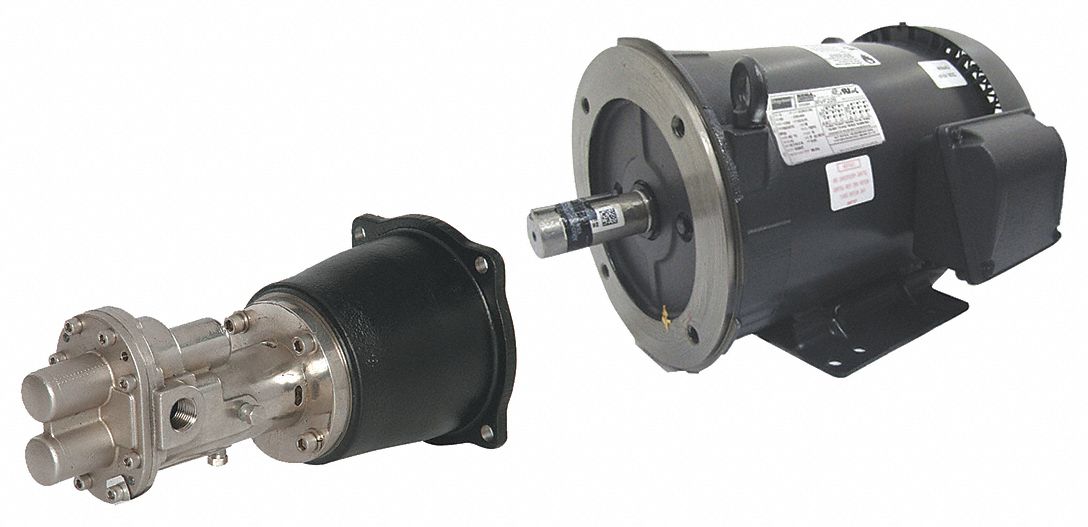 Rotary Pump Close 125psi Cast Iron 3HP