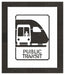 Stencil 32 H 0.125 Thick Bus Character