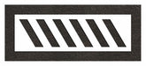 Pavement Stencil 96 H 32 W 0.063 Thick