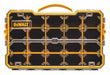 CmprtmntBox 11inW 17.625inL Black/Yellow