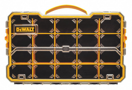 CmprtmntBox 11inW 17.625inL Black/Yellow