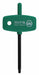 Torx Key T Shape AllyStl 1 19/32 in PK10
