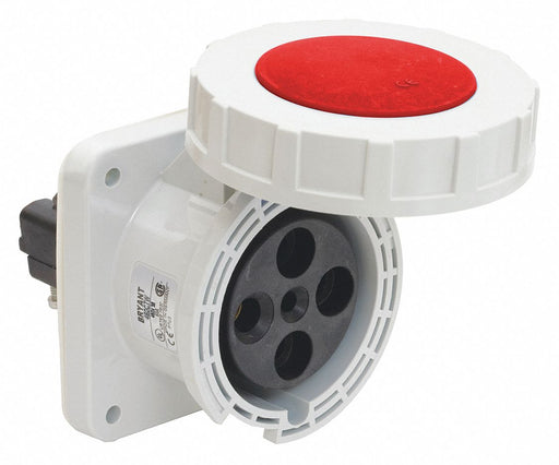 Pin/Sleeve Receptacle 4 Wires 3 Poles