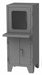 CompEnc 1Shlv ChrclGry 72 x26 x36 