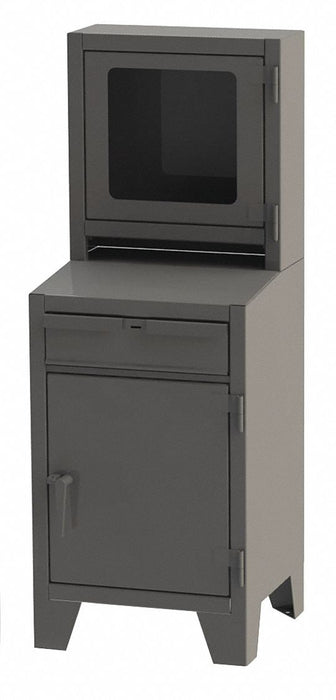 Mbl CompCab 1Shlv ChrclGry 72 x26 x24 