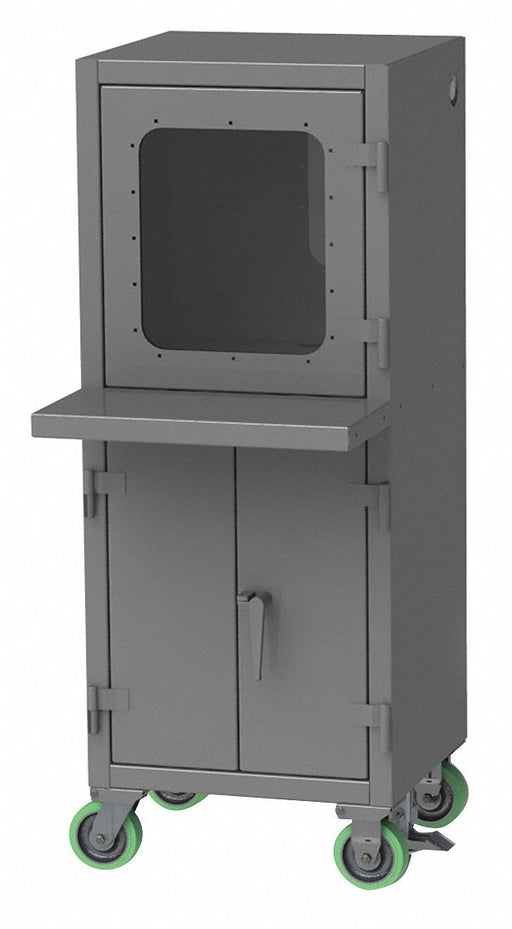CompCab 2Shlv ChrclGry 72 x26 x36 