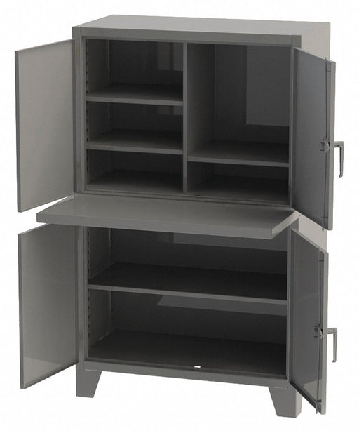 CompEnc 4Shlv ChrclGry 78 x54 x36 