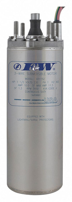 Motor 3/4 HP 3 450 rpm 230V