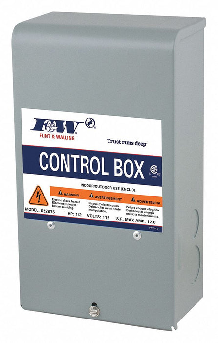 PumpControlPanel 1.6A Single 230VAC