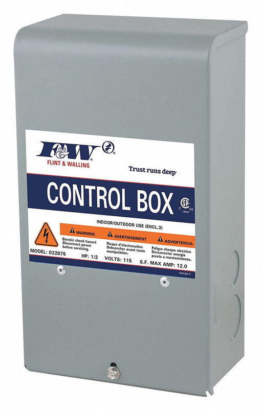 PumpControlPanel 1.6A Single 230VAC
