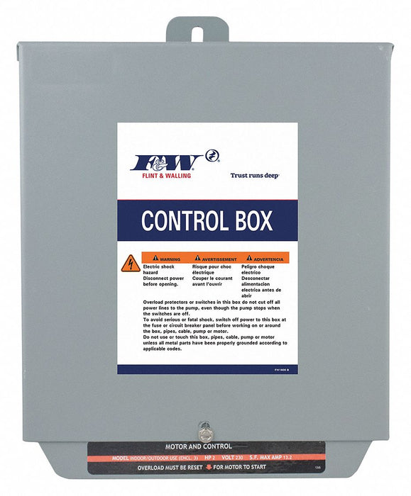 Simplex Submersible Pump Control Panel