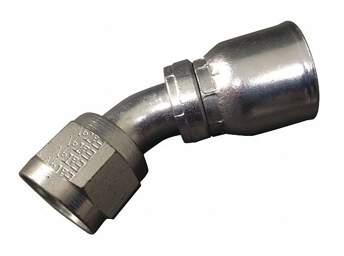 Crimp Fitting 45 Deg 1 ID 1-5/16 FJIC