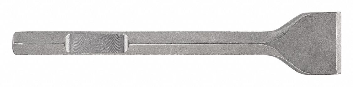 Chisel Bit Flat 3in