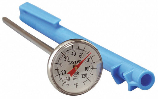 Dial Thermometer -40 to 120 Deg F Range